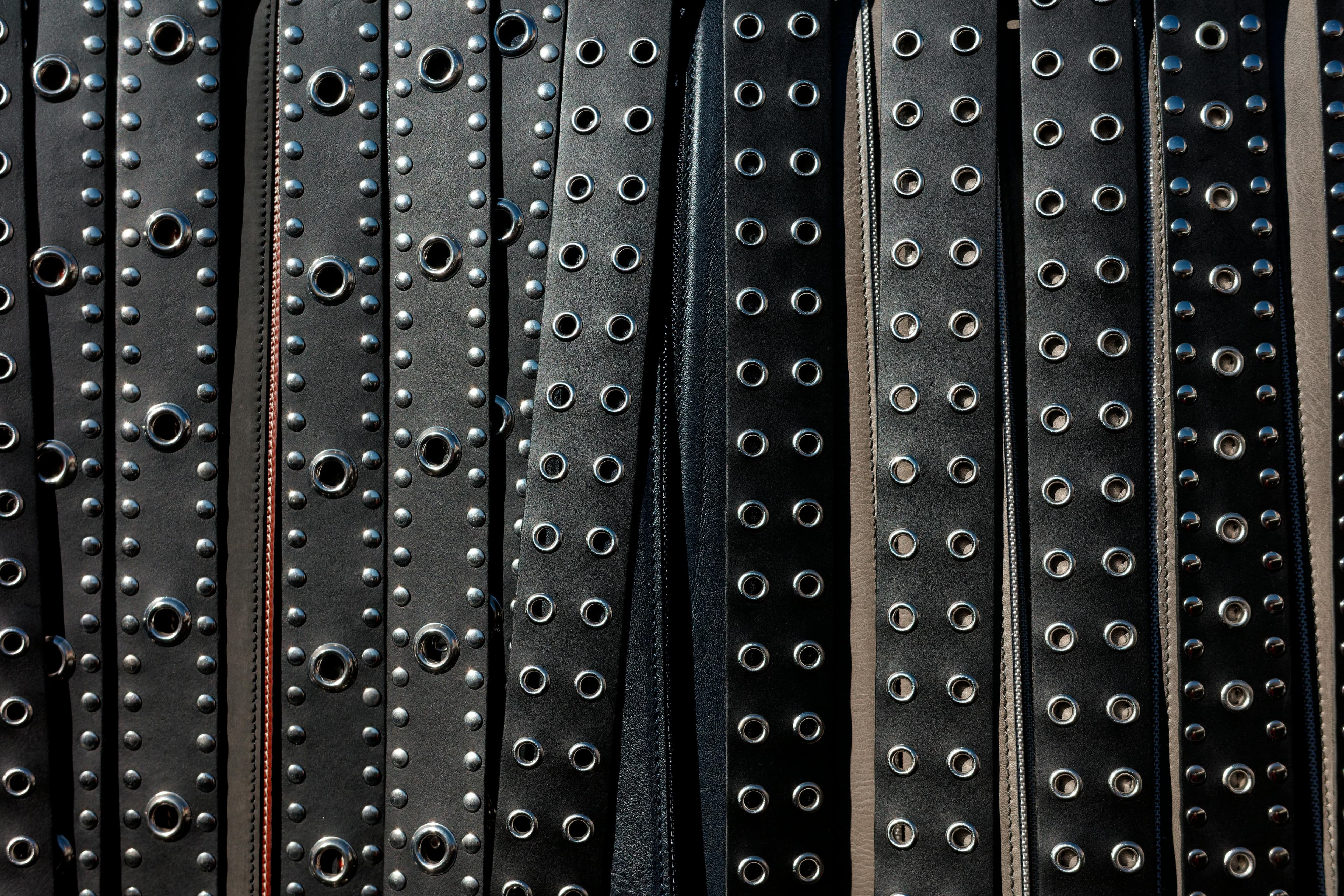 Leather and Synthetic Belts
